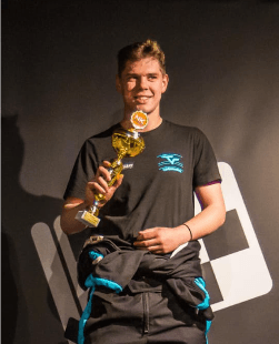 Thijn — rijder bij Vortex Racing
